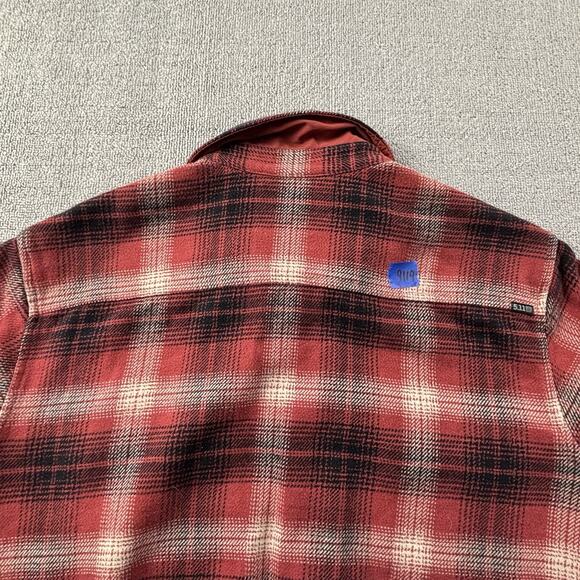 5.11 tactical Shirt Adult Large Plaid Button Up Long Sleeve Shacket Overshirt - Picture 13 of 14